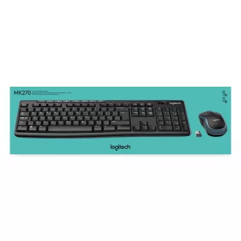 LOGITECH Wireless Desktop Mk270 - Azerty Belgia