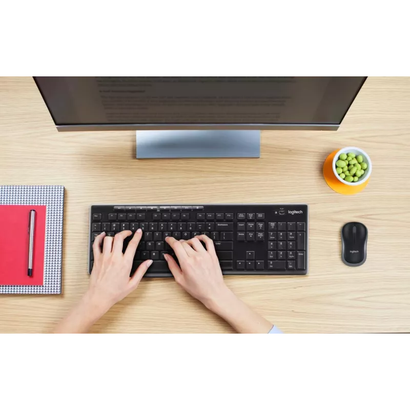 LOGITECH Wireless Desktop Mk270 - Azerty Belgia