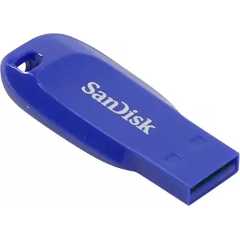 WESTERN DIGITAL SanDisk Cruzer Blade - 64 GB USB-mälupulk - USB 2.0 - sinine