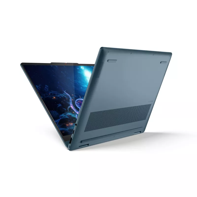 Lenovo Yoga 7 2-in-1 14AKP10 Copilot+ PC AMD Ryzen™ AI 5 340 hübriid (2-in-1) 35,6 cm (14 tolli) puutetundlik ekraan WUXGA 16 GB LPDDR5x-SDRAM 512 GB SSD Wi-Fi 7 (802.11be) Windows 11 Home saksa keel taevasinine
