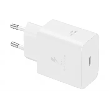 Laadija Samsung EP-T4511 Universal valge 45 W USB-C PD 3.0 Super Fast Charging 2.0 siseruumides