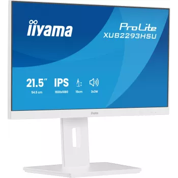 iiyama ProLite XUB2293HSU-W7 arvutimonitor 54,6 cm (21,5 tolli) 1920 x 1080 pikslit Full HD LED Valge