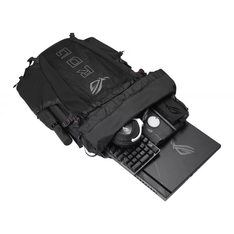 ASUS ROG Archer ErgoAir seljakott Mänguseljakott Must EVA (etüleenvinüülatsetaat), Lycra, nailon