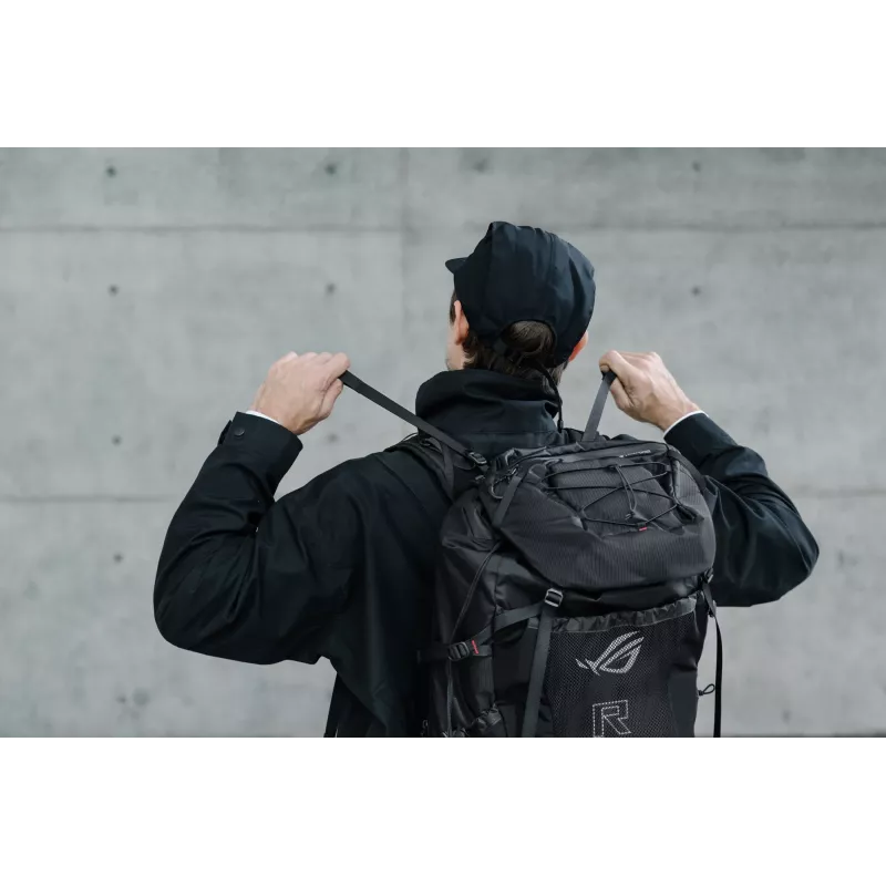 ASUS ROG Archer ErgoAir seljakott Mänguseljakott Must EVA (etüleenvinüülatsetaat), Lycra, nailon