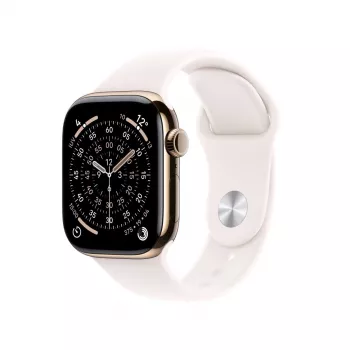APPLE Watch Series 11 GPS + Cellular 46mm kuldne titaanist korpus heleroosa spordirihmaga S/M