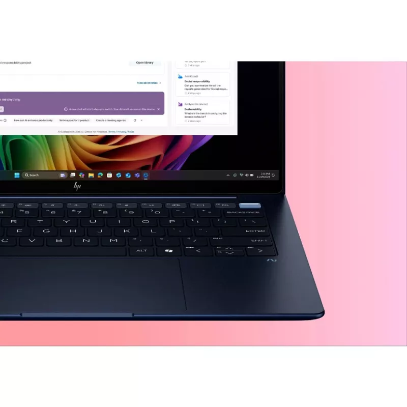 HP EliteBook Ultra G1i Next Gen AI PC Wolf Pro Security Edition Copilot+ PC Intel Core Ultra 7 258V Sülearvuti 35,6 cm (14 tolli) Puuteekraan 2.8K 32 GB LPDDR5x-SDRAM Wi-Fi 7 (802.11be) Windows 11 Pro Sinine