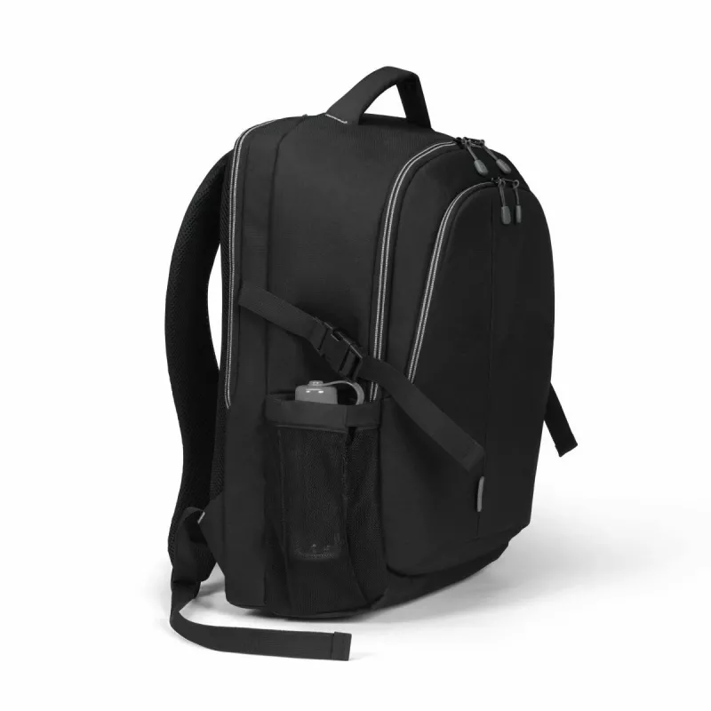 DICOTA Eco- 14-15.6in sülearvuti seljakott - Must / 600d taaskasutatud PET