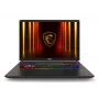 MSI Vector 16 HX AI A2XWIG-048DE Intel Core Ultra 9 275HX sülearvuti 40,6 cm (16 tolli) Quad HD+ 32 GB DDR5-SDRAM 1 TB SSD NVIDIA GeForce RTX 5080 Wi-Fi 6E (802.11ax) Windows 11 Home Hall