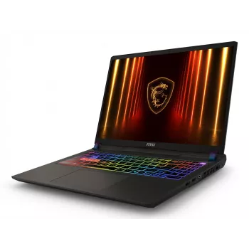 MSI Vector 16 HX AI A2XWIG-048DE Intel Core Ultra 9 275HX sülearvuti 40,6 cm (16 tolli) Quad HD+ 32 GB DDR5-SDRAM 1 TB SSD NVIDIA GeForce RTX 5080 Wi-Fi 6E (802.11ax) Windows 11 Home Hall