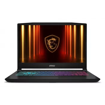 MSI Katana 15 HX B14WFK-487 Intel® Core™ i7 i7-14650HX Sülearvuti 39,6 cm (15,6 tolli) Full HD 16 GB DDR5-SDRAM 512 GB SSD NVIDIA GeForce RTX 5060 Wi-Fi 6E (802.11ax) Windows 11 Home Must