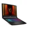 MSI Katana 15 HX B14WFK-487 Intel® Core™ i7 i7-14650HX Sülearvuti 39,6 cm (15,6 tolli) Full HD 16 GB DDR5-SDRAM 512 GB SSD NVIDIA GeForce RTX 5060 Wi-Fi 6E (802.11ax) Windows 11 Home Must