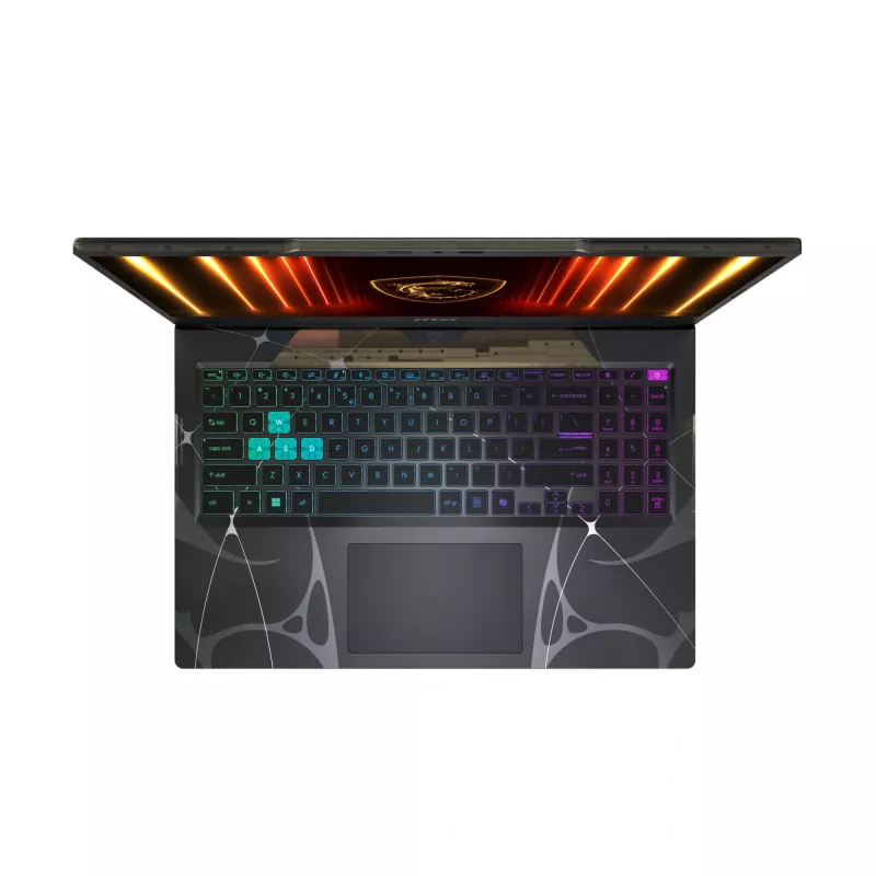 MSI Cyborg 15 B2RWEKG-067 Intel Core 7 240H Sülearvuti 39,6 cm (15,6 tolli) Full HD 16 GB DDR5-SDRAM 512 GB SSD NVIDIA® GeForce RTX™ 5050 Wi-Fi 6E (802.11ax) Windows 11 Home Must