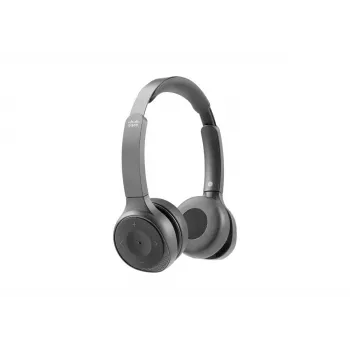 CISCO Headset 730 - Bluetooth - Carbon Black koos reisikotiga, USB-adapteri, USB- ja 3,5 mm pistikutega