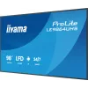 iiyama LE9864UHS-B1AG Signage Display Digitaalne siltide kuva 2.49 m (98 tolli) Wi-Fi 500 cd/m² 4K Ultra HD Must Sisseehitatud protsessor Android 24/7