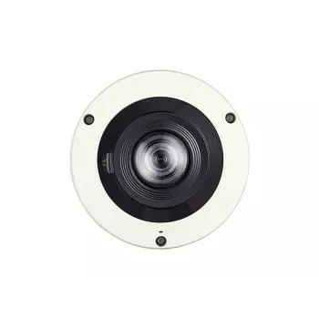 HANWHA Dome Camera - Xnf-8010rv - 6mp H.265 Fisheye Ir