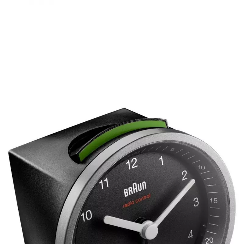 Braun BC07SB-DCF kvartsäratuskell Must, Hõbedane