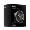 Braun BC07SB-DCF kvartsäratuskell Must, Hõbedane