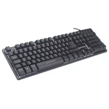 USB-klaviatuur Manhattan Gaming Metal Base Edition