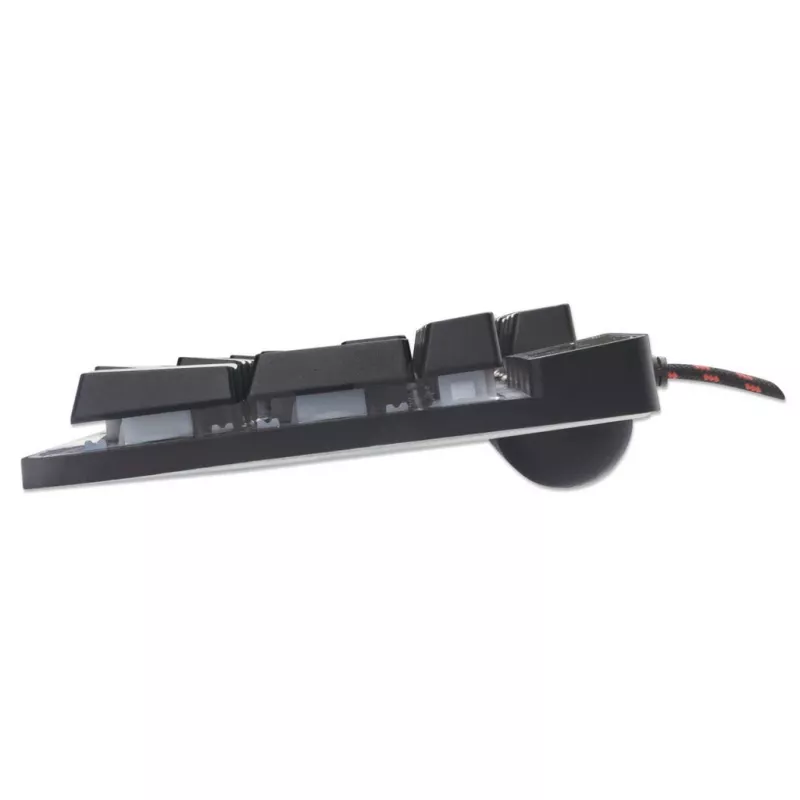 USB-klaviatuur Manhattan Gaming Metal Base Edition