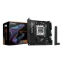 GIGABYTE B850I AORUS PRO emaplaat - AMD Ryzen 9000 seeria protsessoritele, 8+2+1 faasi digitaalne VRM, kuni 8400MHz DDR5 (OC), 1xPCIe 5.0 + 1xPCIe 4.0 M.2, 2.5LAN, WIFI 7, USB 3.2 Gen 2