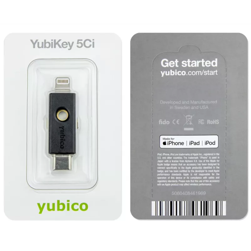Turvavõti Yubico YubiKey 5Ci