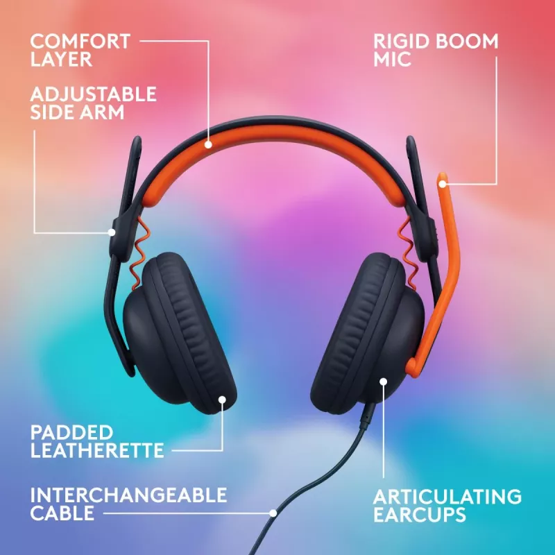 LOGITECH Zone Learn - USB-C - Peakomplekt - Kõrvapealne - Klassikaline sinine