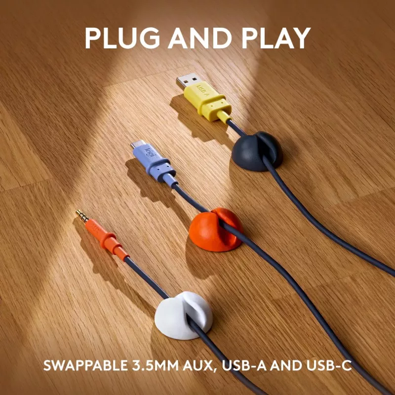 LOGITECH Zone Learn - USB-C - Peakomplekt - Kõrvapealne - Klassikaline sinine
