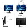 Philips 32B2U3601/00 arvutimonitor 80 cm (31,5 tolli) 2560 x 1440 pikslit Quad HD LCD must