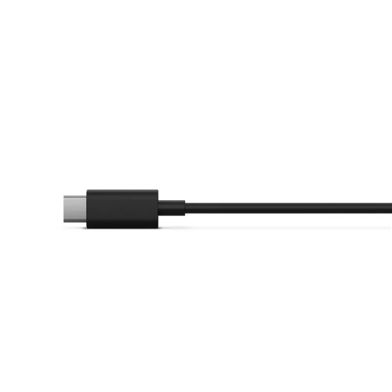Laadimiskomplekt Microsoft Xbox One Play & Charge Kit — laetav juhtmega akupakk USB USB-C-ga, must, matt viimistlus