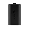 Laadimiskomplekt Microsoft Xbox One Play & Charge Kit — laetav juhtmega akupakk USB USB-C-ga, must, matt viimistlus