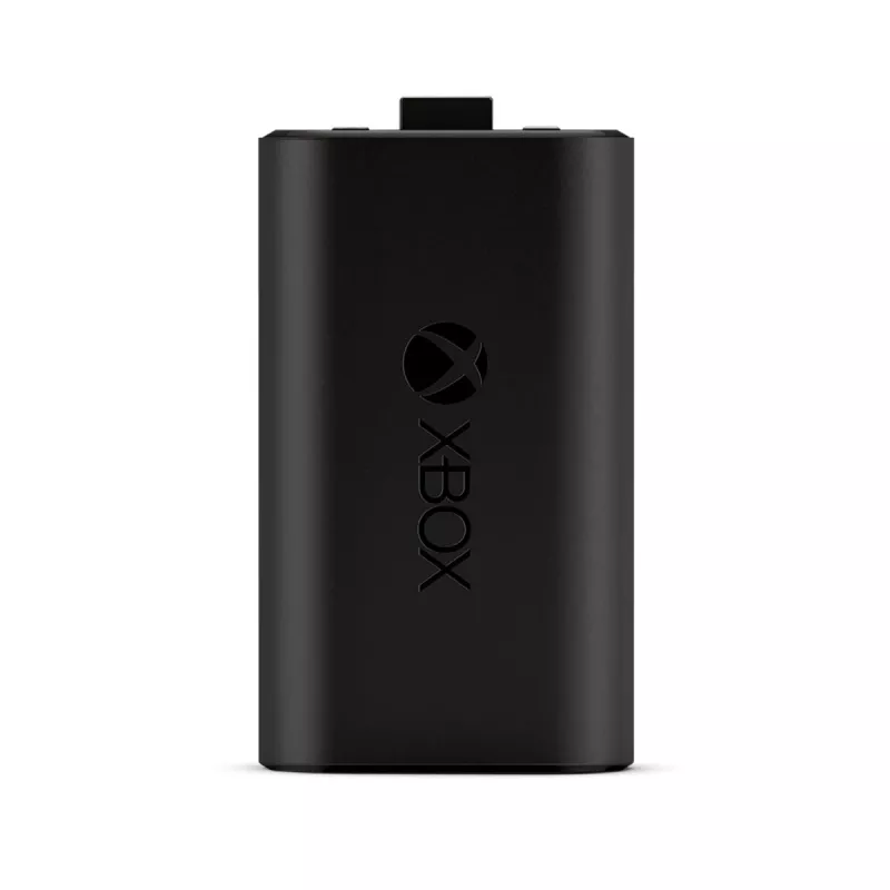 Laadimiskomplekt Microsoft Xbox One Play & Charge Kit — laetav juhtmega akupakk USB USB-C-ga, must, matt viimistlus