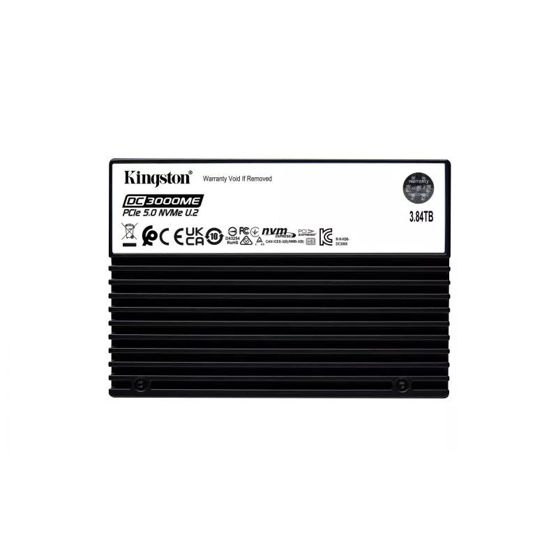 Kingston Technology 3.84TB DC3000ME U.2 PCIe 5.0 NVMe TCG Opal Enterprise SSD