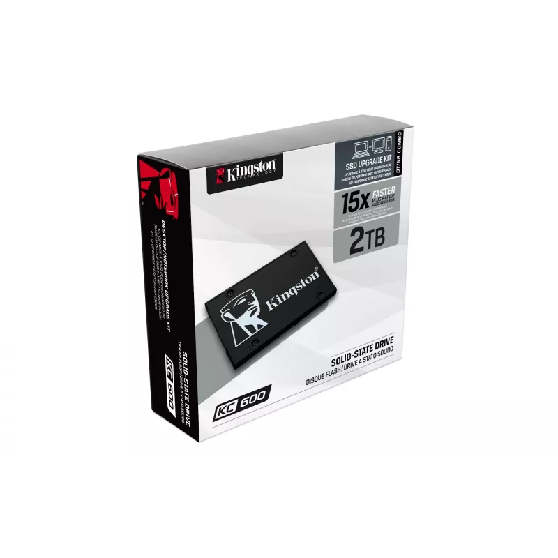 SSD-ketas Kingston Technology 2048G 2,5 tolli SATA3 KC600