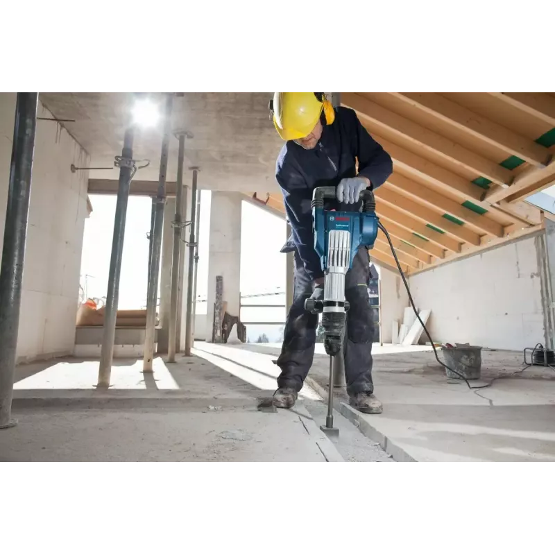 Perforaator Bosch GSH11VC must sinine roostevaba teras 1700 W