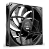 be quiet Pure Wings 3 140mm | PWM kiire Triple Pack Arvutikorpuse ventilaator 14 cm Must 3 tk