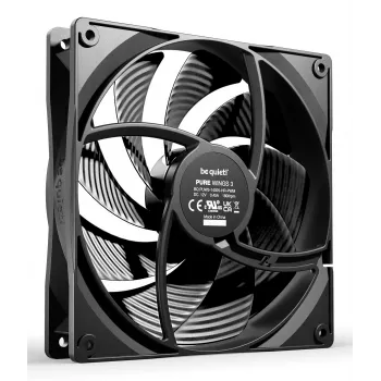 be quiet Pure Wings 3 140mm | PWM kiire Triple Pack Arvutikorpuse ventilaator 14 cm Must 3 tk