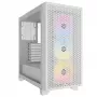 CORSAIR keskmise suurusega arvutikorpus - 3000d RGB Airflow - Valge