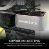 CORSAIR keskmise suurusega arvutikorpus - 3000d RGB Airflow - Valge