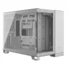 CORSAIR PC-korpus – 2500X keskmise suurusega kahekambriline PC-korpus – valge