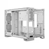 CORSAIR PC-korpus – 2500X keskmise suurusega kahekambriline PC-korpus – valge