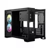 CORSAIR arvutikorpus - Icue Link 2500x RGB Micro ATX kahekambriline must