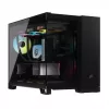 CORSAIR arvutikorpus - Icue Link 2500x RGB Micro ATX kahekambriline must
