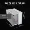 CORSAIR Pc Case - Icue Link 2500x RGB Micro ATX Dual Chamber Valge