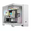 CORSAIR Pc Case - Icue Link 2500x RGB Micro ATX Dual Chamber Valge
