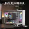 CORSAIR Pc Case - Icue Link 2500x RGB Micro ATX Dual Chamber Valge