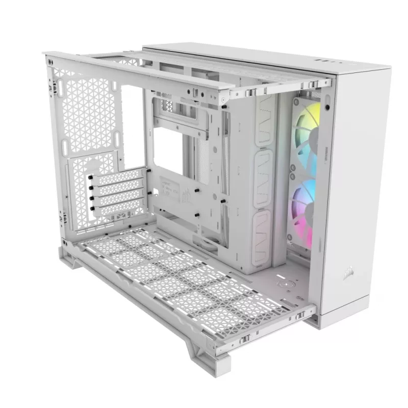 CORSAIR Pc Case - Icue Link 2500x RGB Micro ATX Dual Chamber Valge