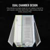 CORSAIR Pc Case - Icue Link 2500x RGB Micro ATX Dual Chamber Valge