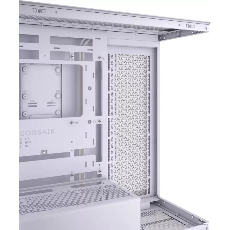CORSAIR PC-korpus - 3500x Mid-tower - Valge