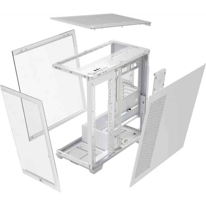 CORSAIR PC-korpus - 3500x Mid-tower - Valge
