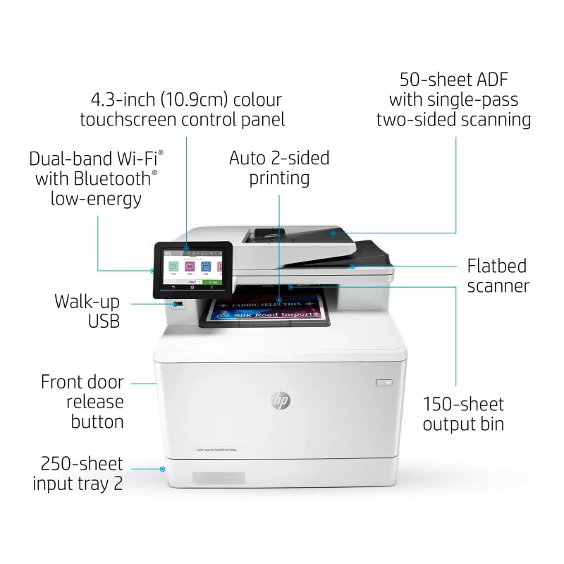 Mitmeotstarbeline seade HP Color LaserJet Pro MFP M479dw Laser Colour Printing